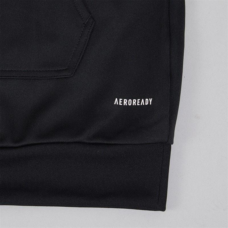 adidas Sweat à Capuche d'entraînement Squadra 21 Homme Noir/Blanc - Image 5