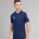 adidas Heren Tiro 23 Club T Shirt Team Navy Blue 2/Wit