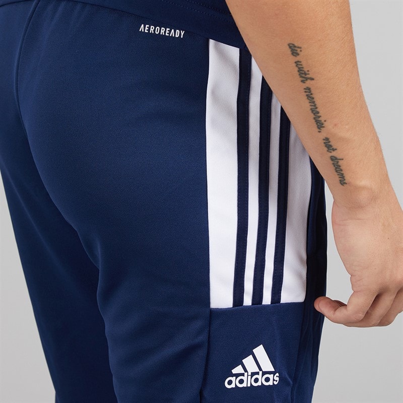 adidas Heren Squadra 21 Trainingsbroek Navy/Wit - Afbeelding 3