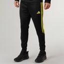 adidas Herren Tiro 23 Club Trainingshose Schwarz/Bright Yellow