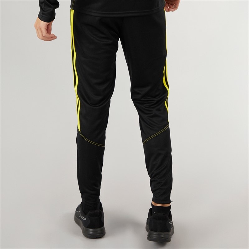 adidas Herren Tiro 23 Club Trainingshose Schwarz/Bright Yellow - Bild 2