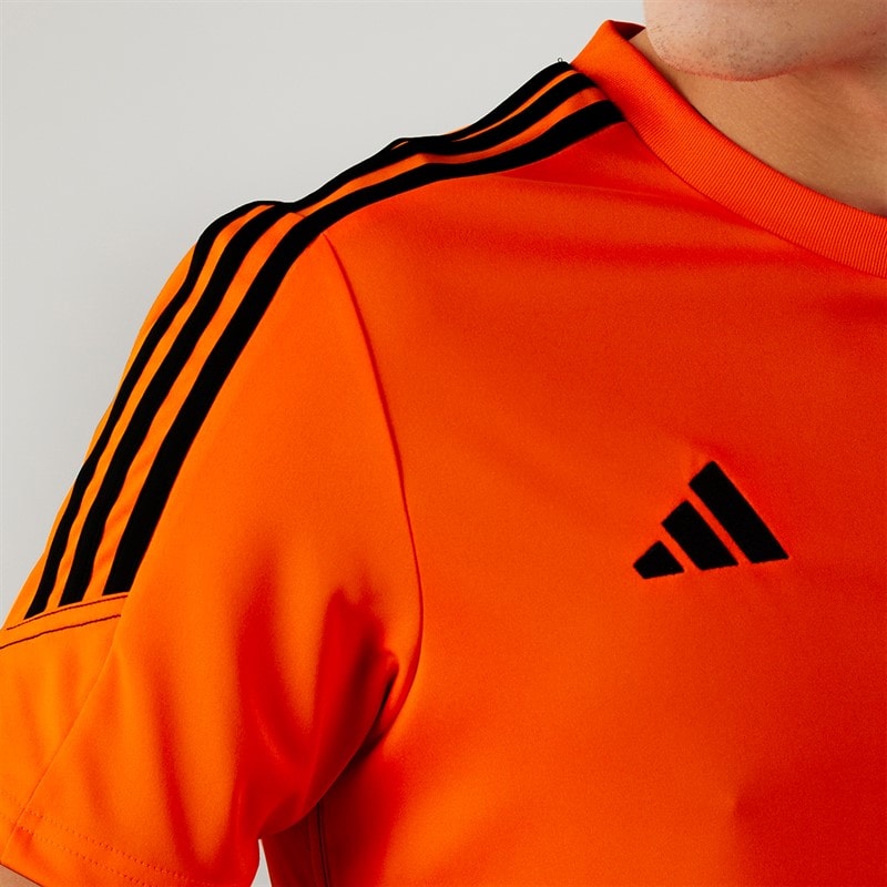 adidas T-shirt Tiro 23 Club Homme Signal Orange/Noir - Image 3
