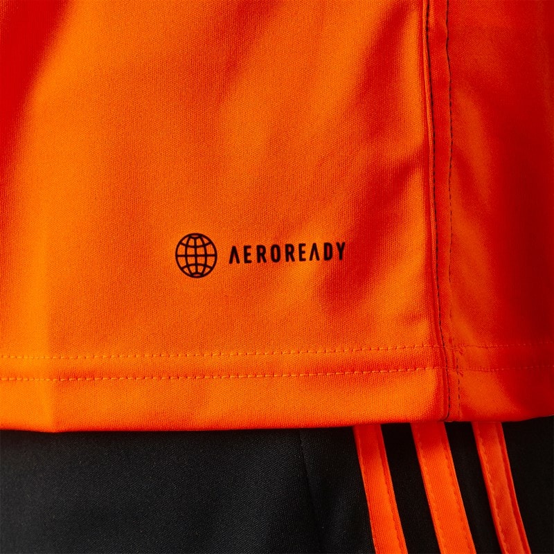 adidas T-shirt Tiro 23 Club Homme Signal Orange/Noir - Image 5