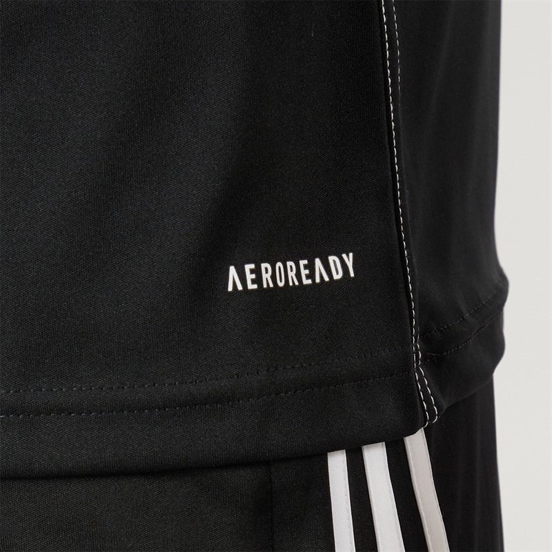 adidas T-shirt Tiro 23 Club Homme Noir/Blanc - Image 5