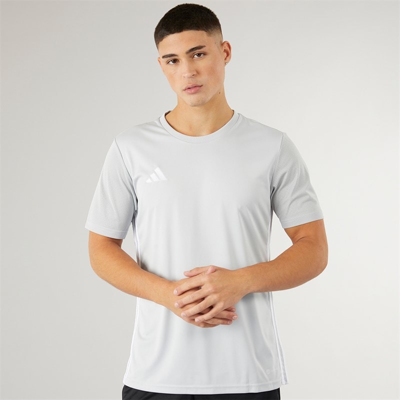 adidas T-shirt Homme Tabela 23 Light Grey/Blanc
