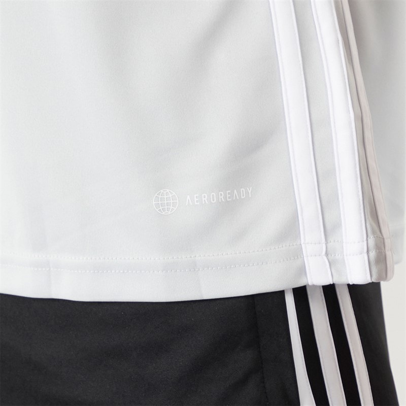 adidas T-shirt 23 dla niego kolor Light Grey/Biały – zdjęcie  5