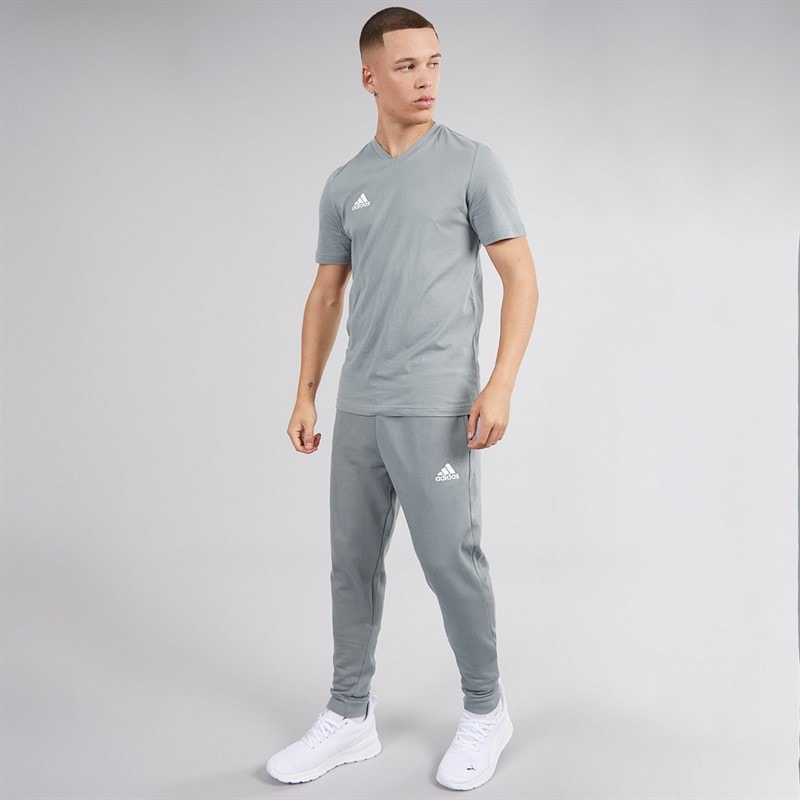 adidas Entrada 22 T-shirt dla niego kolor Team Grey Four – zdjęcie  4