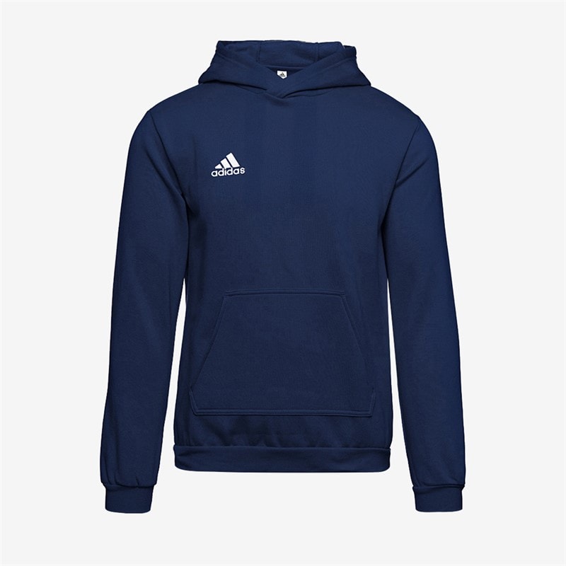 adidas Kinderen Entrada 22 Pullover Hoodie Team Navy Blue - Afbeelding 1