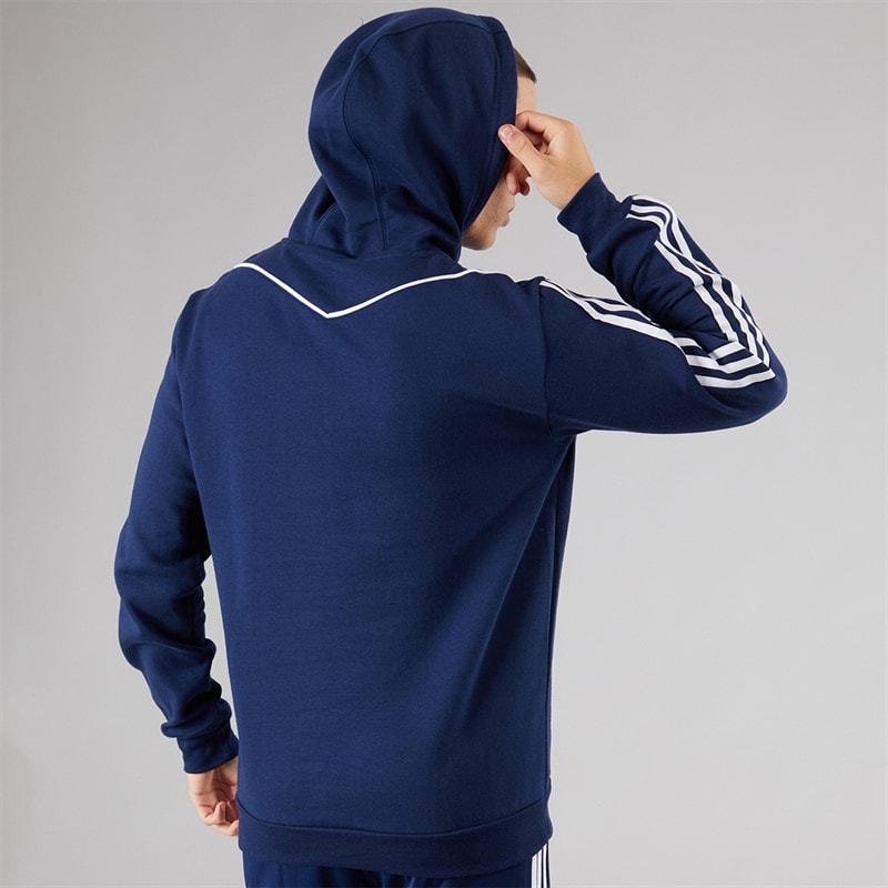 adidas Tiro 23 League bluza z kapturem dla niego kolor Team Navy Blue – zdjęcie  2