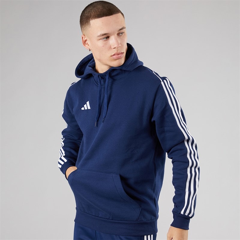 adidas Tiro 23 League bluza z kapturem dla niego kolor Team Navy Blue – zdjęcie  3