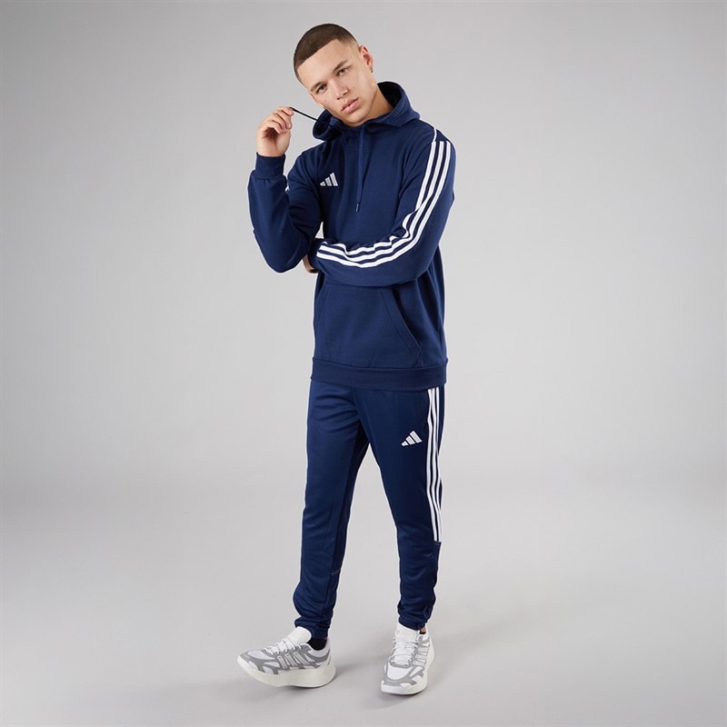 adidas Tiro 23 League bluza z kapturem dla niego kolor Team Navy Blue – zdjęcie  4