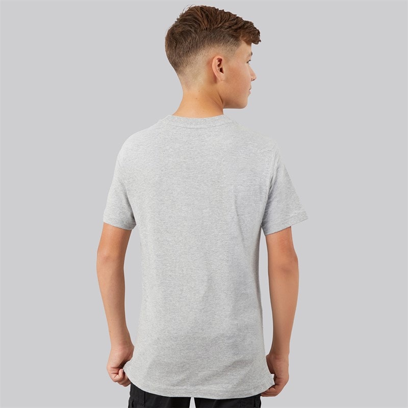 adidas Jongens Junior T-shirt Positiviteit Tafel Medium Grey Heather - Afbeelding 2