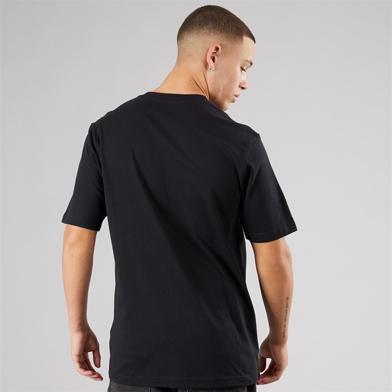 adidas Heren Lounge IJsje Grafisch T-shirt Zwart - Afbeelding 2