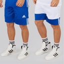 adidas Heren 3G Snelheid Omkeerbare Basketbal Shorts Collegiate Royal/Wit
