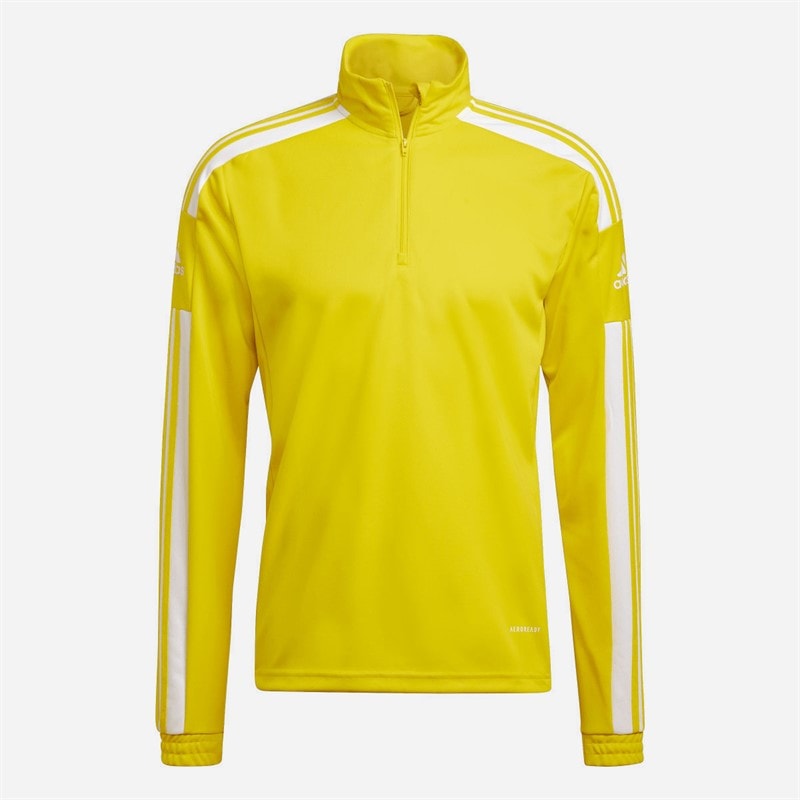 adidas Heren Squadra 21 Training Top Team Yellow/Wit
