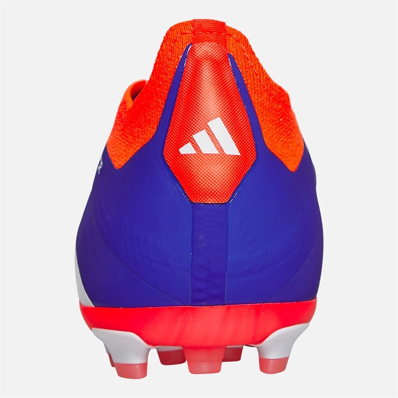 adidas Chaussures de Football Homme Predator Elite Advancement Pack 2G/3G AG Gazon Synthétique Lucid Blue/Cloud White/Solar Red - Image 3