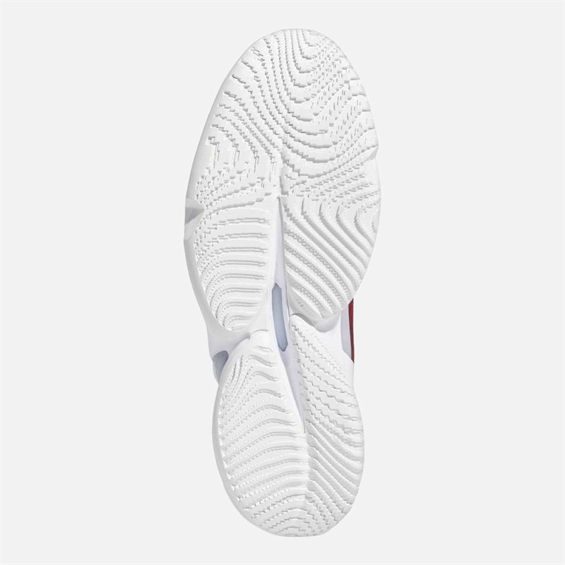 adidas Chaussures de basketball unisexe D.O.N. Issue 4 Team Power Red/Cloud White/Core Black - Image 2