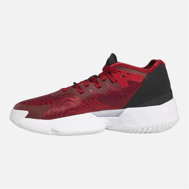 adidas Chaussures de basketball unisexe D.O.N. Issue 4 Team Power Red/Cloud White/Core Black - Image 5