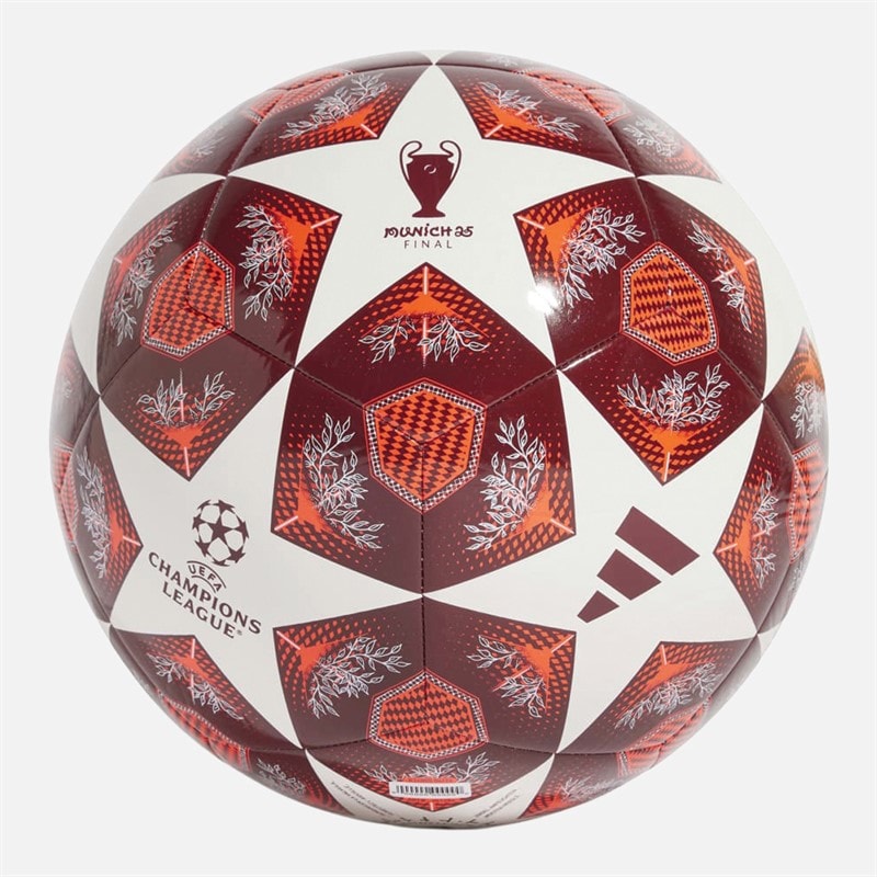 adidas UEFA Champions League 24/25 Club Training Voetbal Wit/Solar Red/Collegiate Burgundy - Afbeelding 2