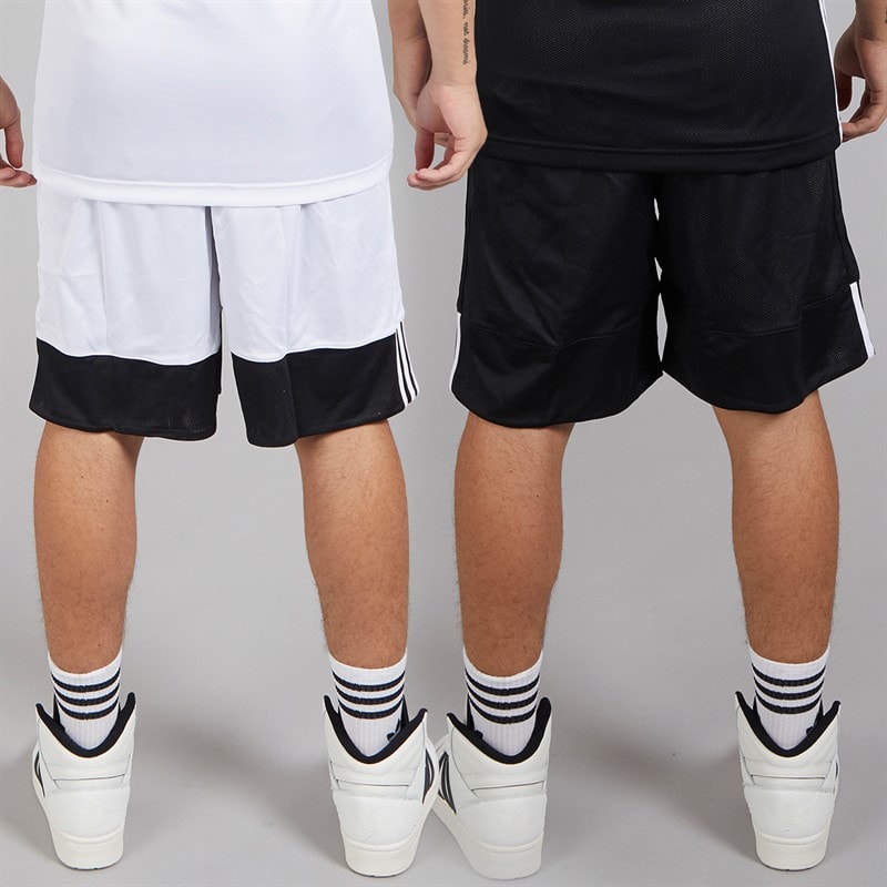 adidas Heren 3G Speed Omkeerbare Basketbal Short Zwart/Wit - Afbeelding 2
