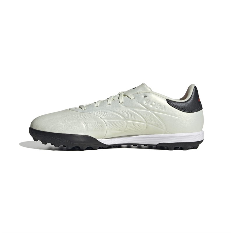 adidas Heren Copa Pure 2 League Solar Energy Pack TF Astro Fußballschuhe Ivory/Core Black/Solar Red - Afbeelding 5