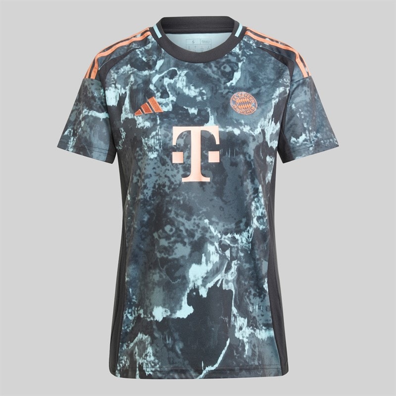 adidas Dames FCB FC Bayern München 24/25 Uitshirt Zwart