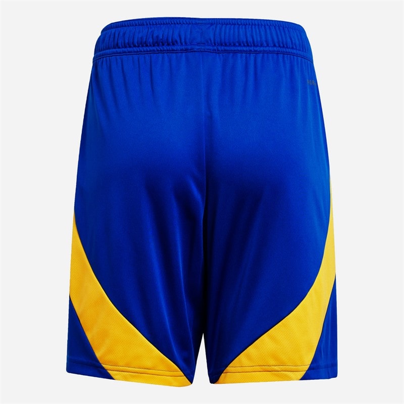 adidas Shorts Domicile ANFC Al-Nassr 24/25 Garçon Junior Team Royal Blue/Impact Yellow - Image 2