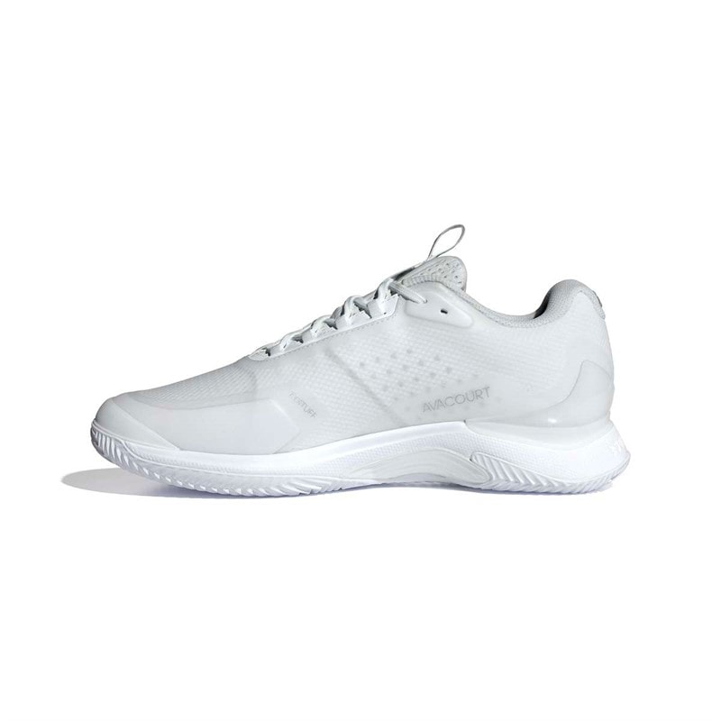 adidas Avacourt 2 buty do tenisa ziemnego dla niej kolor Cloud White/Silver Metallic/Biały – zdjęcie  5