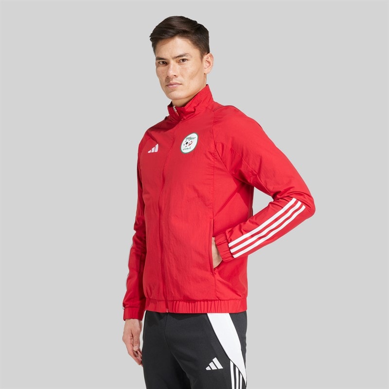adidas Kurtka prezentacyjna FAF Algieria dla niego kolor Team Power Red 2 – zdjęcie  2