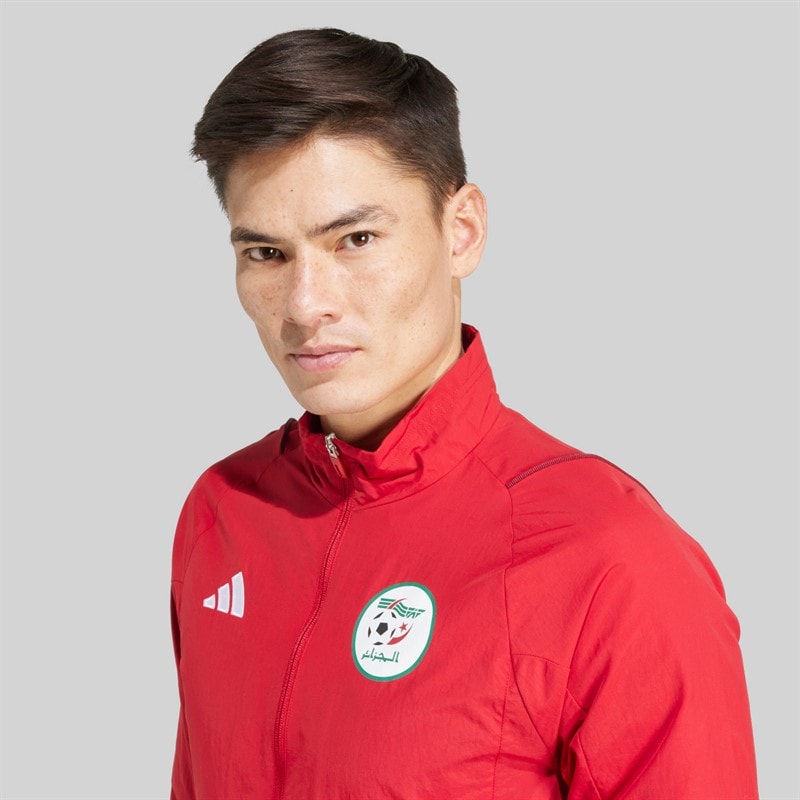 adidas Kurtka prezentacyjna FAF Algieria dla niego kolor Team Power Red 2 – zdjęcie  4