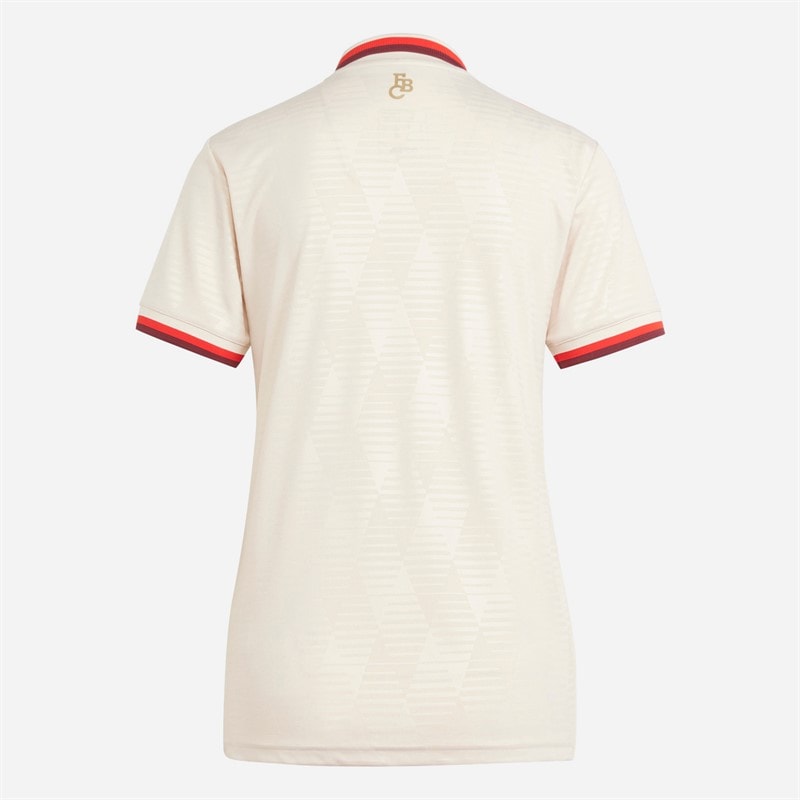 adidas FCB FC Bayern Muenchen 24/25 Trzecia koszulka dla niej kolor Linen – zdjęcie  2
