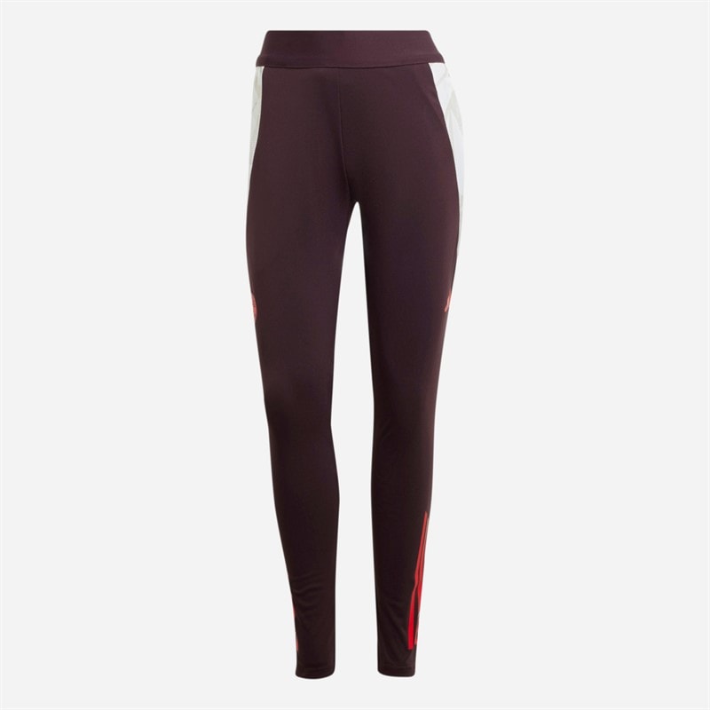 adidas Dames FCB FC Bayern Muenchen Trainingsbroek Shadow Maroon/Rood