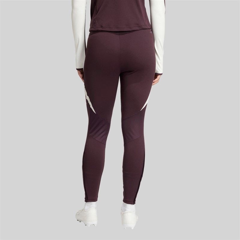 adidas Dames FCB FC Bayern Muenchen Trainingsbroek Shadow Maroon/Rood - Afbeelding 3