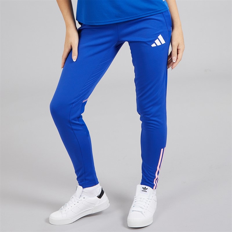 adidas Dames FFC Team Frankrijk Trainingsbroek Semi Lucid Blue