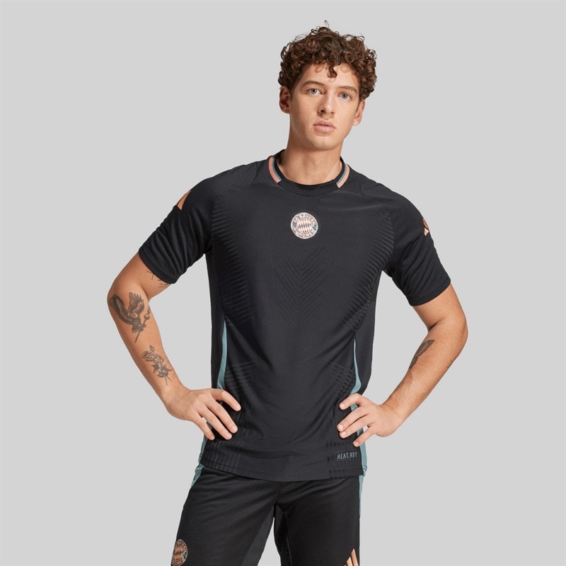 adidas Maillot d'entraînement professionnel FCB FC Bayern Munich Homme Noir - Image 3