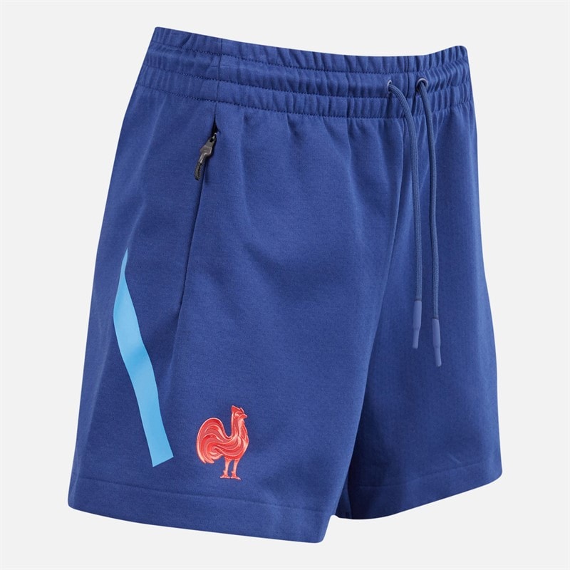 adidas Shorts de voyage FFR France Rugby Z.N.E. Femme Dark Blue - Image 2