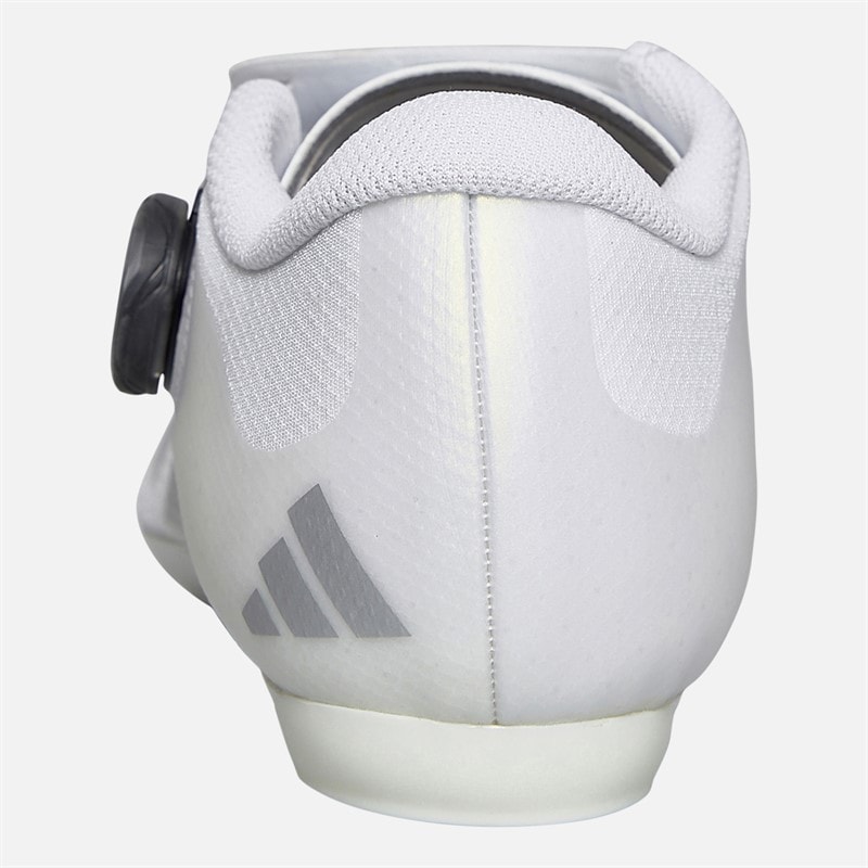 adidas Heren Tempo 3 Strepen BOA Fietsschoenen Cloud White/Silver Metallic/Core Black - Afbeelding 3