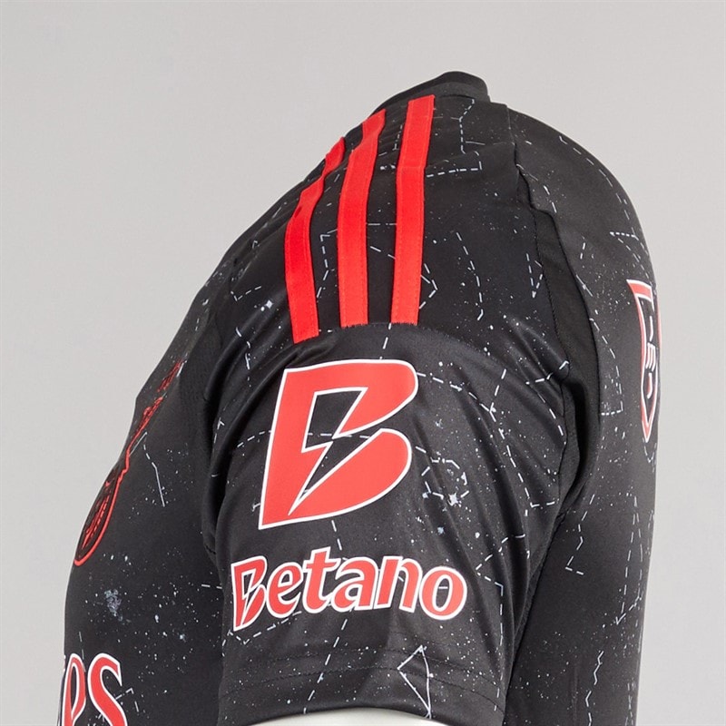 adidas Herren SLB Benfica 24/25 Auswärtstrikot Schwarz - Bild 3