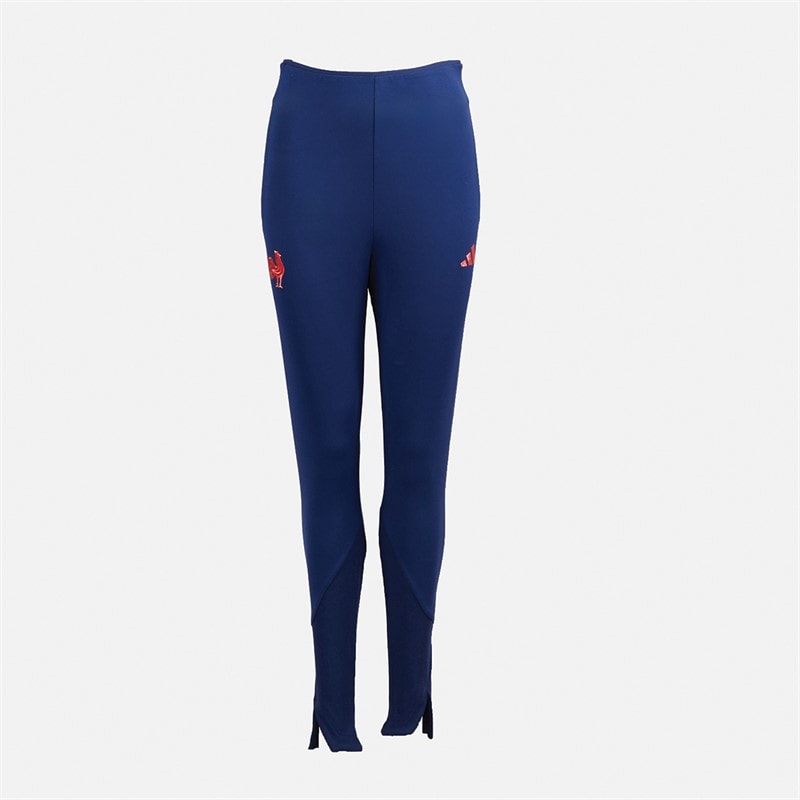 adidas Dames FFR Frankrijk Rugby Z.N.E Reis Leggings Dark Blue