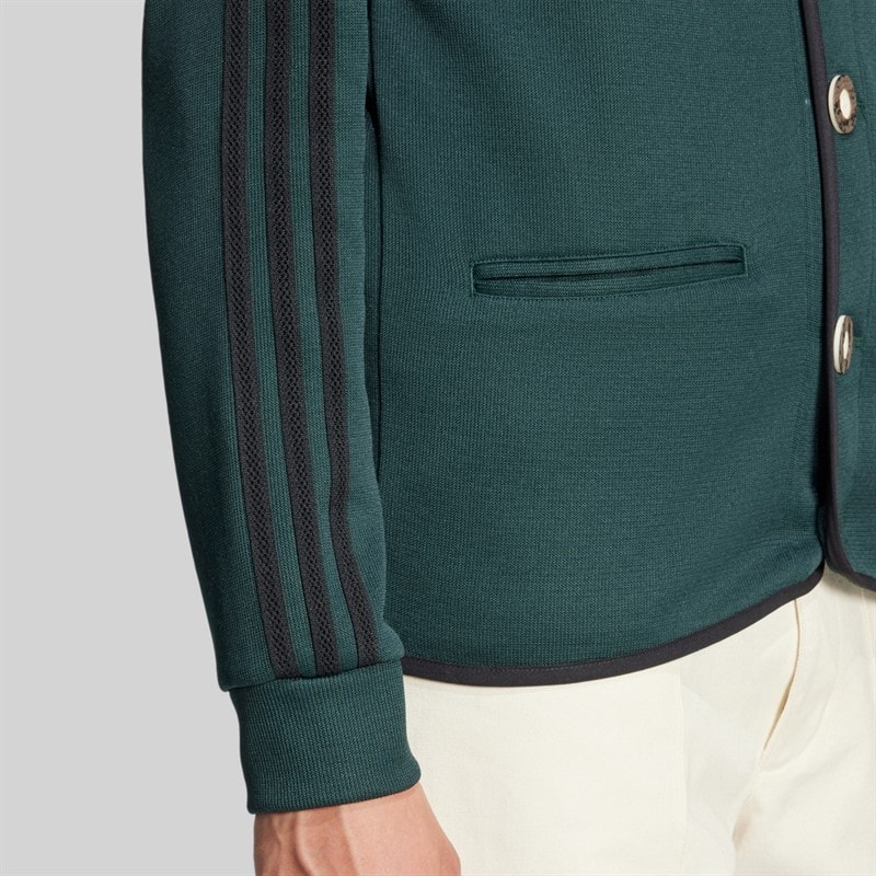 adidas Heren FCB FC Bayern München Authentieke Janker Shadow Green - Afbeelding 4