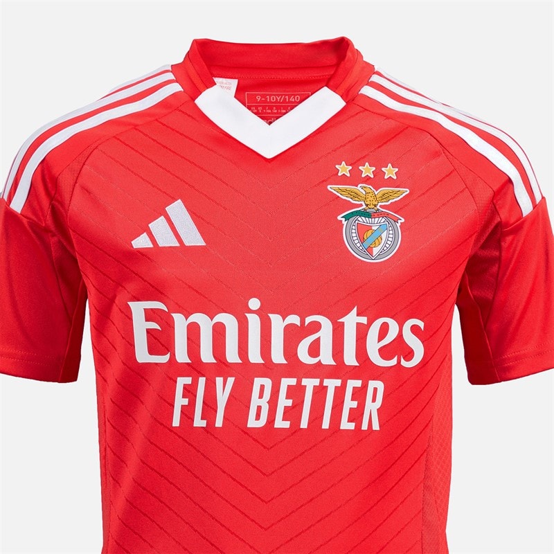 adidas Jongens SL Benfica 24/25 Thuis Tenue Benfica Red - Afbeelding 3