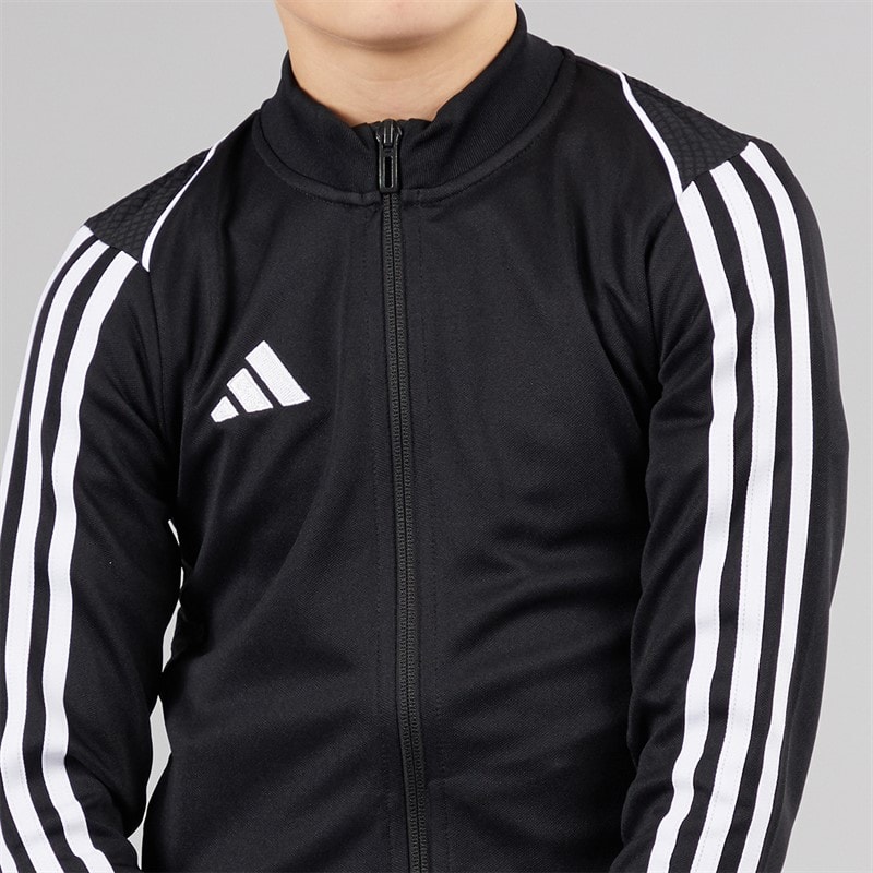 adidas Track Jacket dla juniorów kolor Team Black – zdjęcie  3