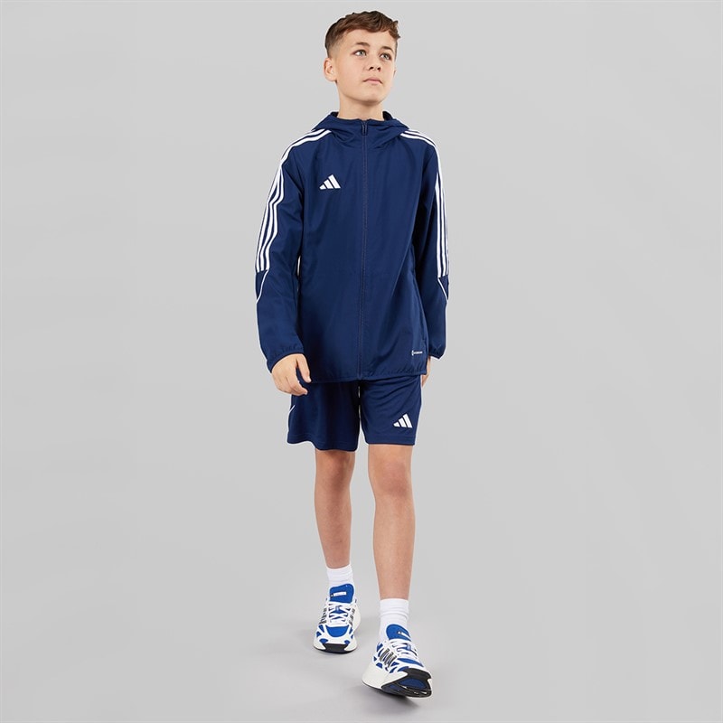 adidas Veste coupe-vent Junior Tiro 23 League Team Navy Blue - Image 4