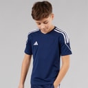 adidas T-shirt Junior Tiro 23 League Team Navy Blue/Blanc