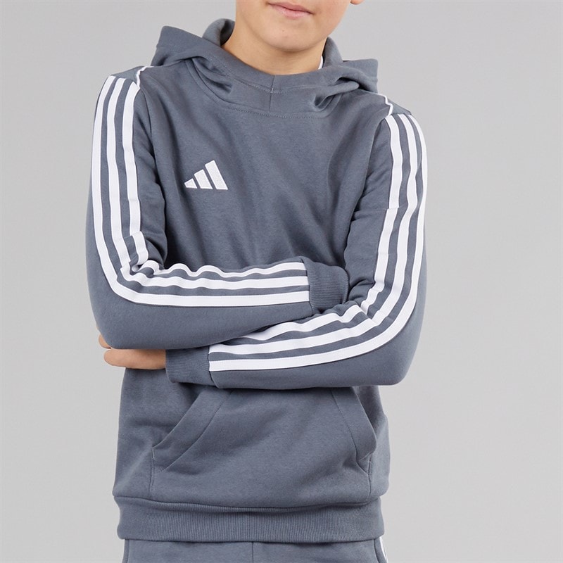 adidas Junior Tiro 23 League Kapuzenpullover Team Onix - Bild 5