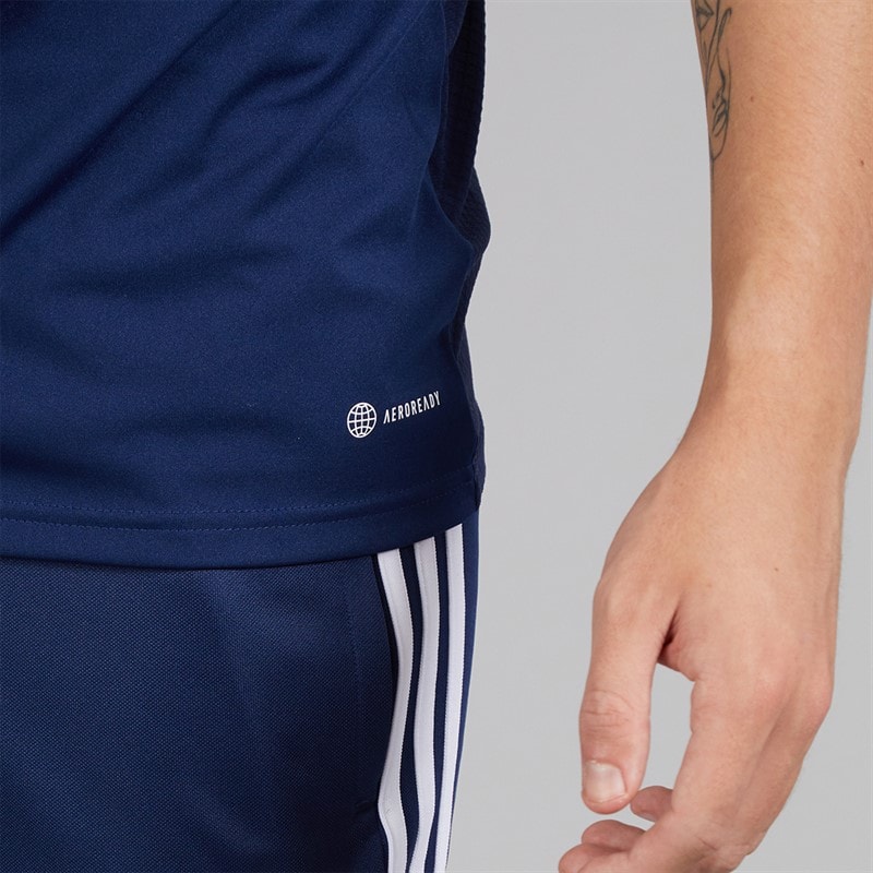 adidas Herren Tiro 23 League T Shirt Team Navy Blue/Weiß - Bild 5