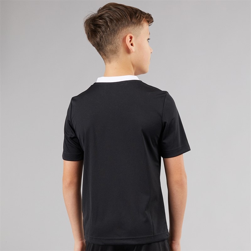 adidas Entrada 22 T-shirt dla dzieci kolor Czarny – zdjęcie  2