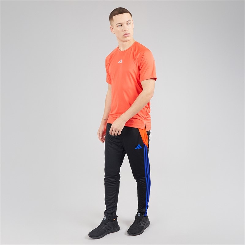 adidas Heren Tiro 24 Trainingsbroek Zwart/Solar Red/Lucid Blue - Afbeelding 4