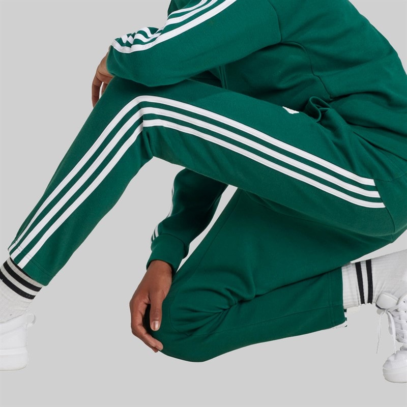 adidas Junioren Future Icons 3 Strepen Trainingsbroek Collegiate Green/Wit