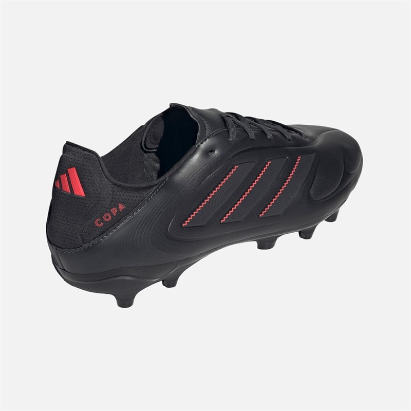 adidas Heren Copa Pure 3 League FG/MG Firm/Multi Ground Voetbalschoenen Core Black/Carbon/Lucid Red - Afbeelding 3